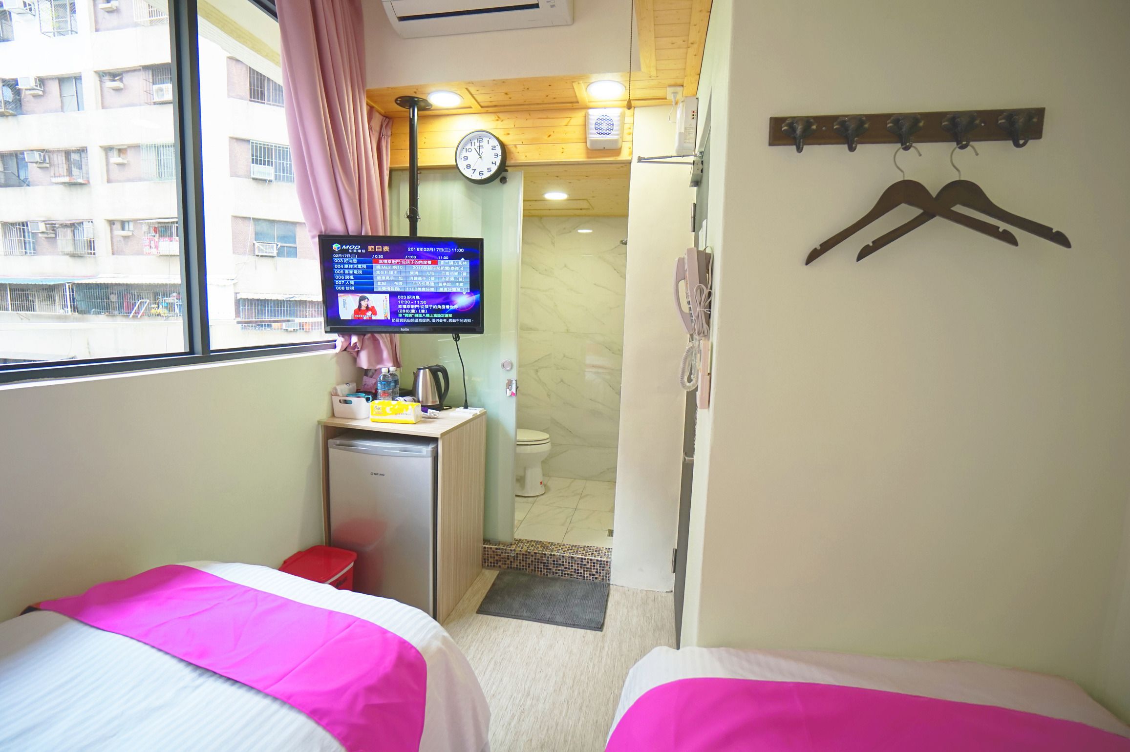 premium bedding, down duvets, desk, soundproofing