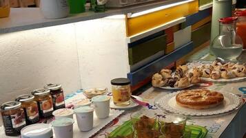 Inbegriffenes Frühstücksbuffet