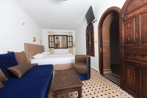 Junior Suite | Premium bedding, minibar, in-room safe, free cribs/infant beds - Riad Zaitouna Chaouen (Chefchaouen)