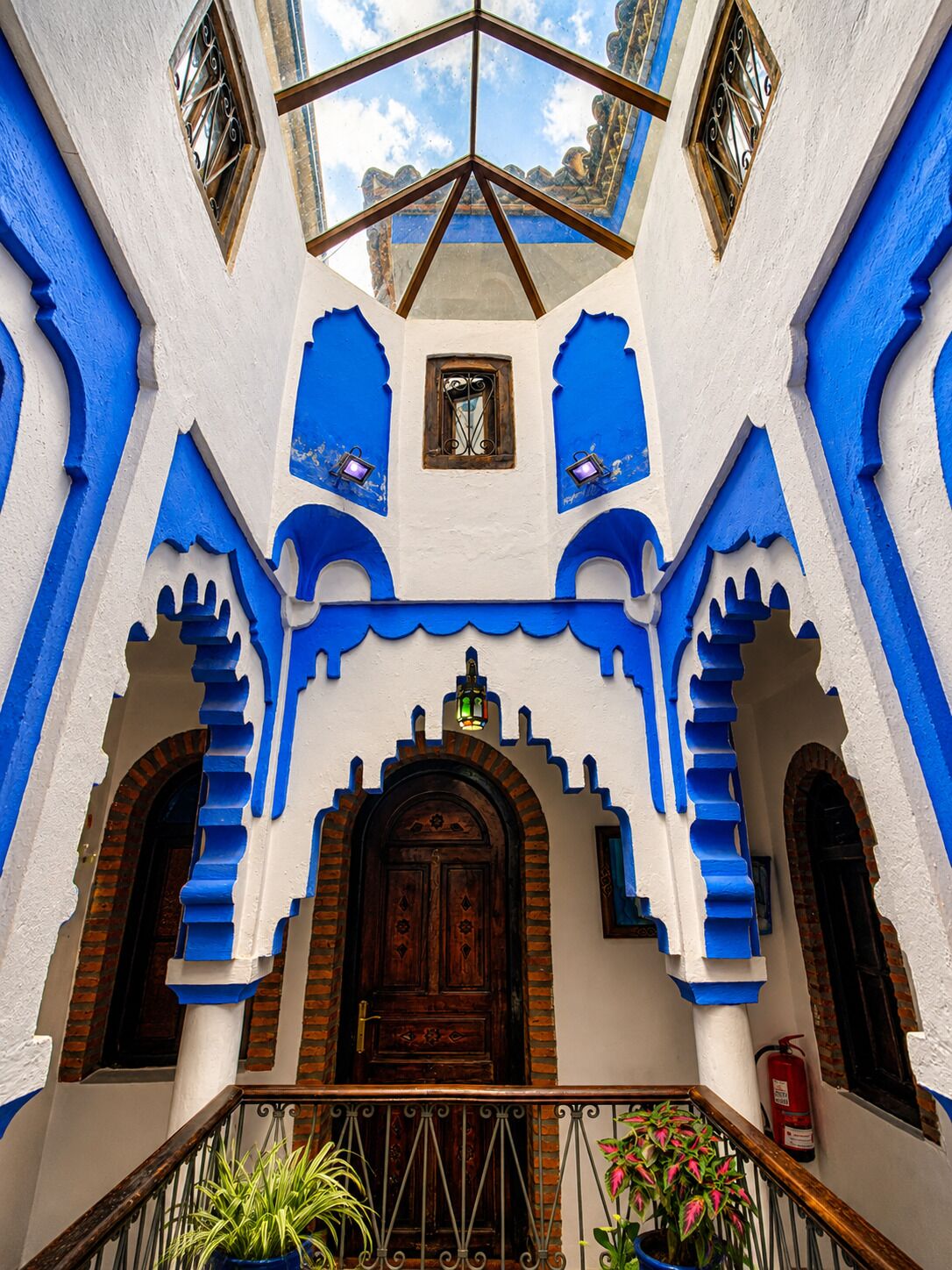 Entrada al alojamiento