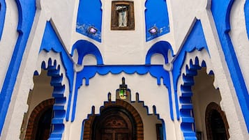 Entrada al alojamiento