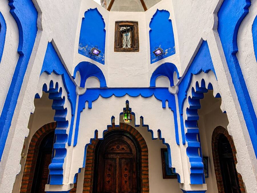 Entrada de la propiedad