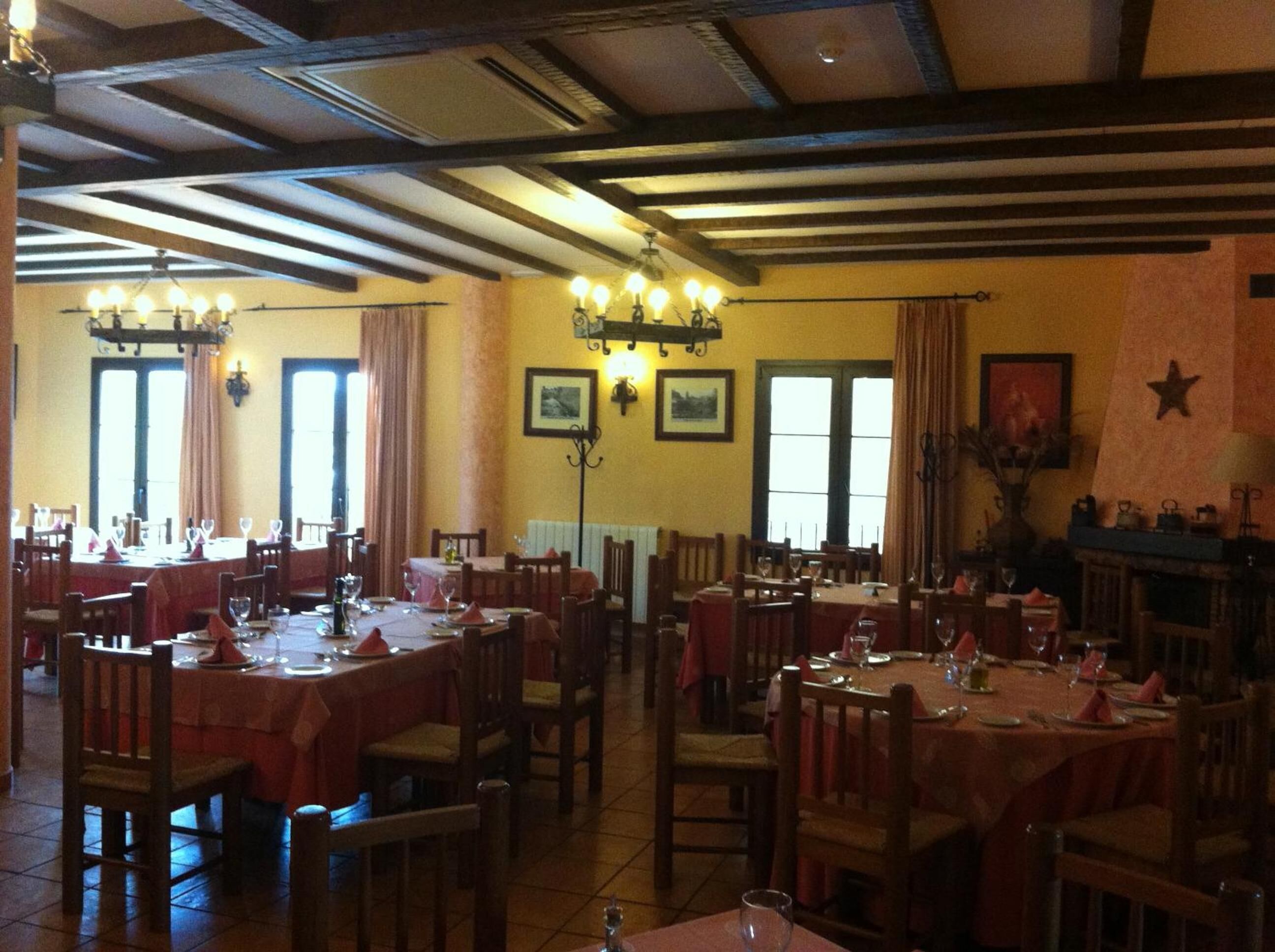 breakfast, lunch, dinner served; spanish cuisine