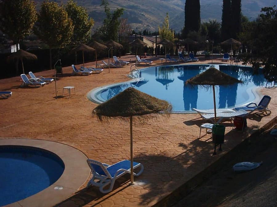 Seasonal outdoor pool