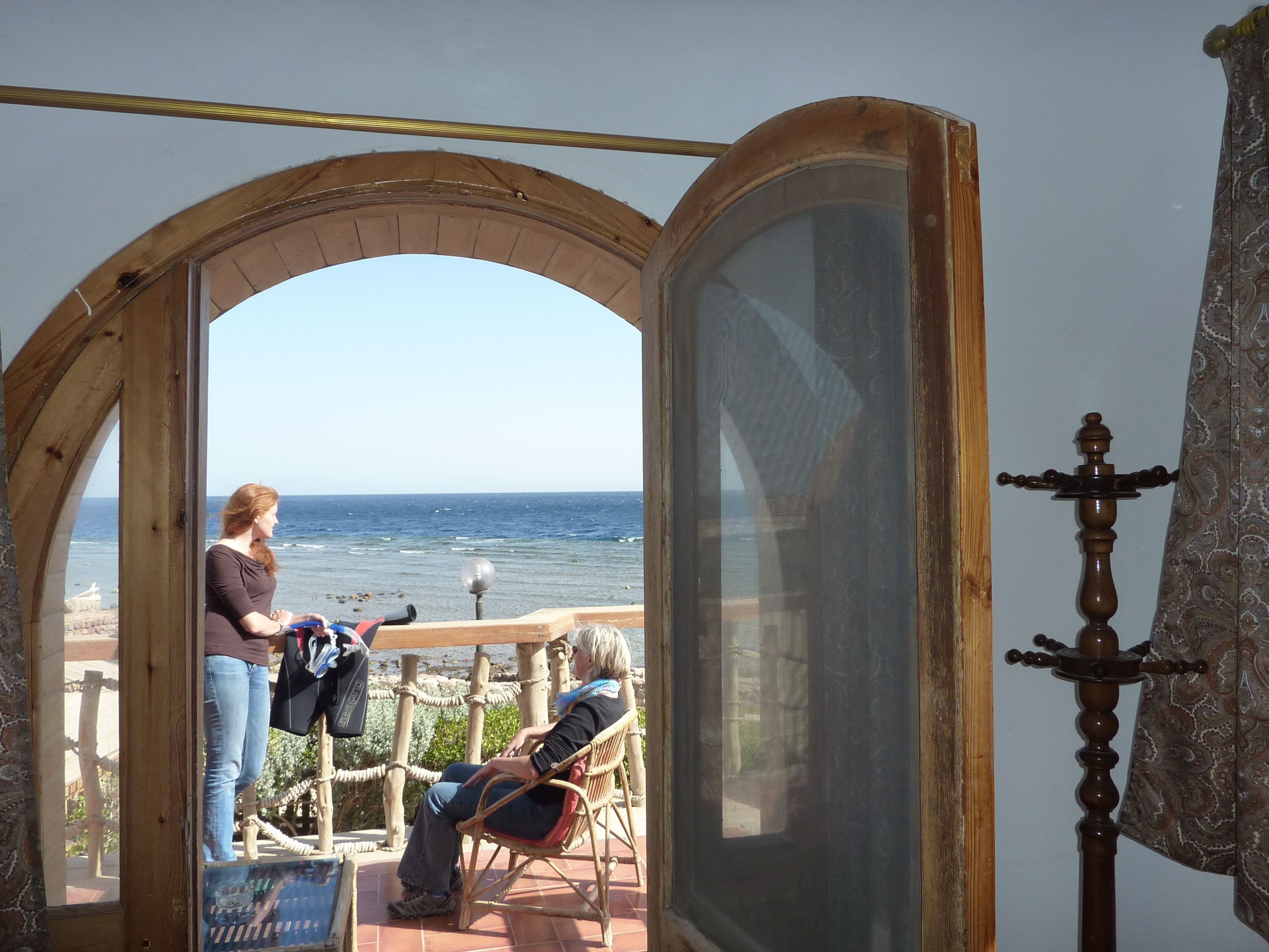 panoramic room, ocean view | balcony