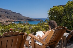 22-inch LCD TV with satellite channels, TV, offices - Terra Minoika Boutique Resort  (Sitia)