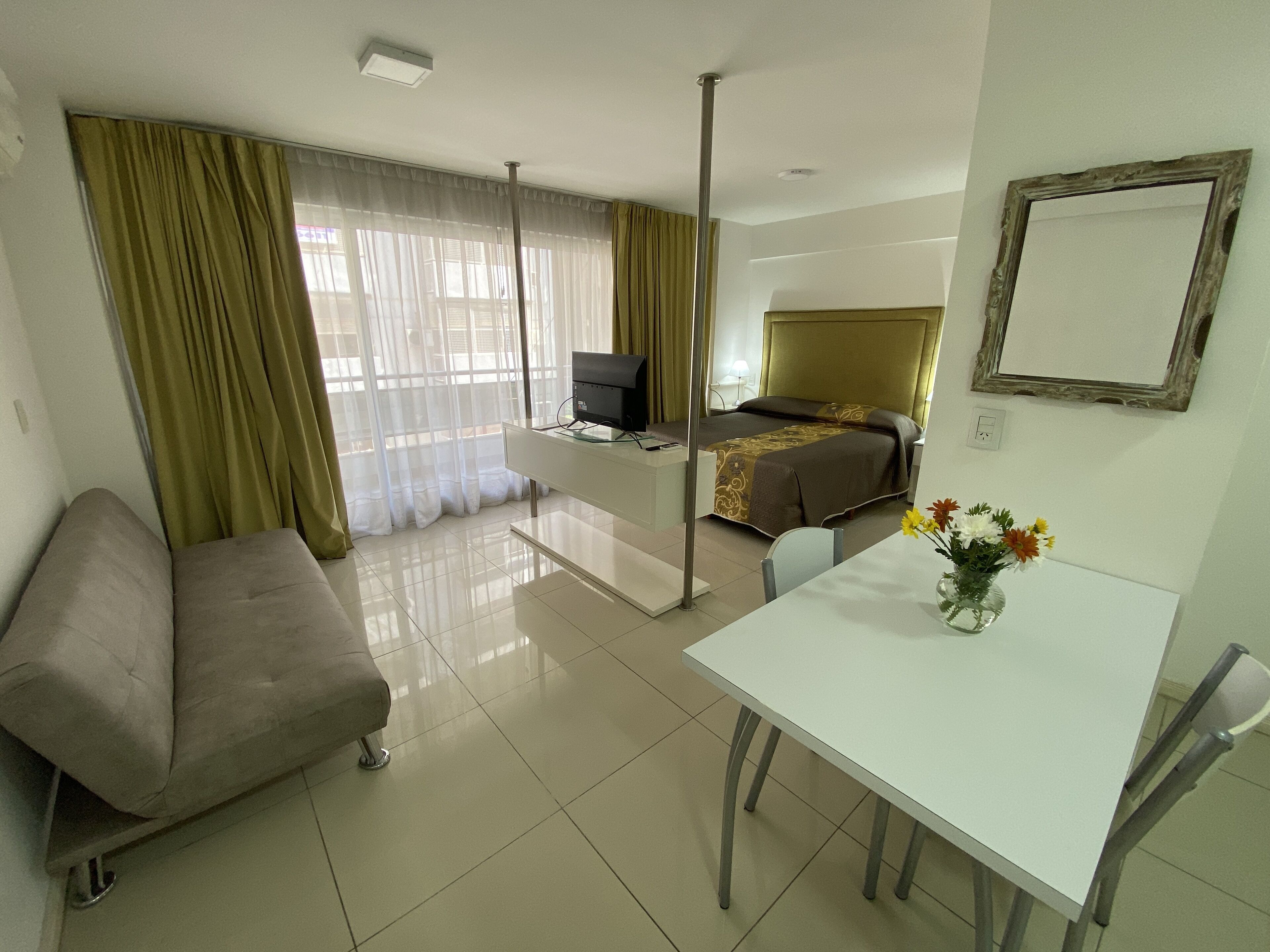 Standard Apartment, 1 Queen Bed | Premium bedding, in-room safe, free WiFi, bed sheets