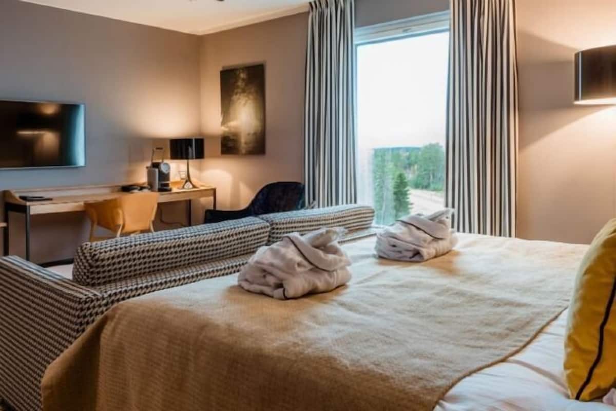 Biancheria da letto di alta qualità, minibar, una cassaforte in camera