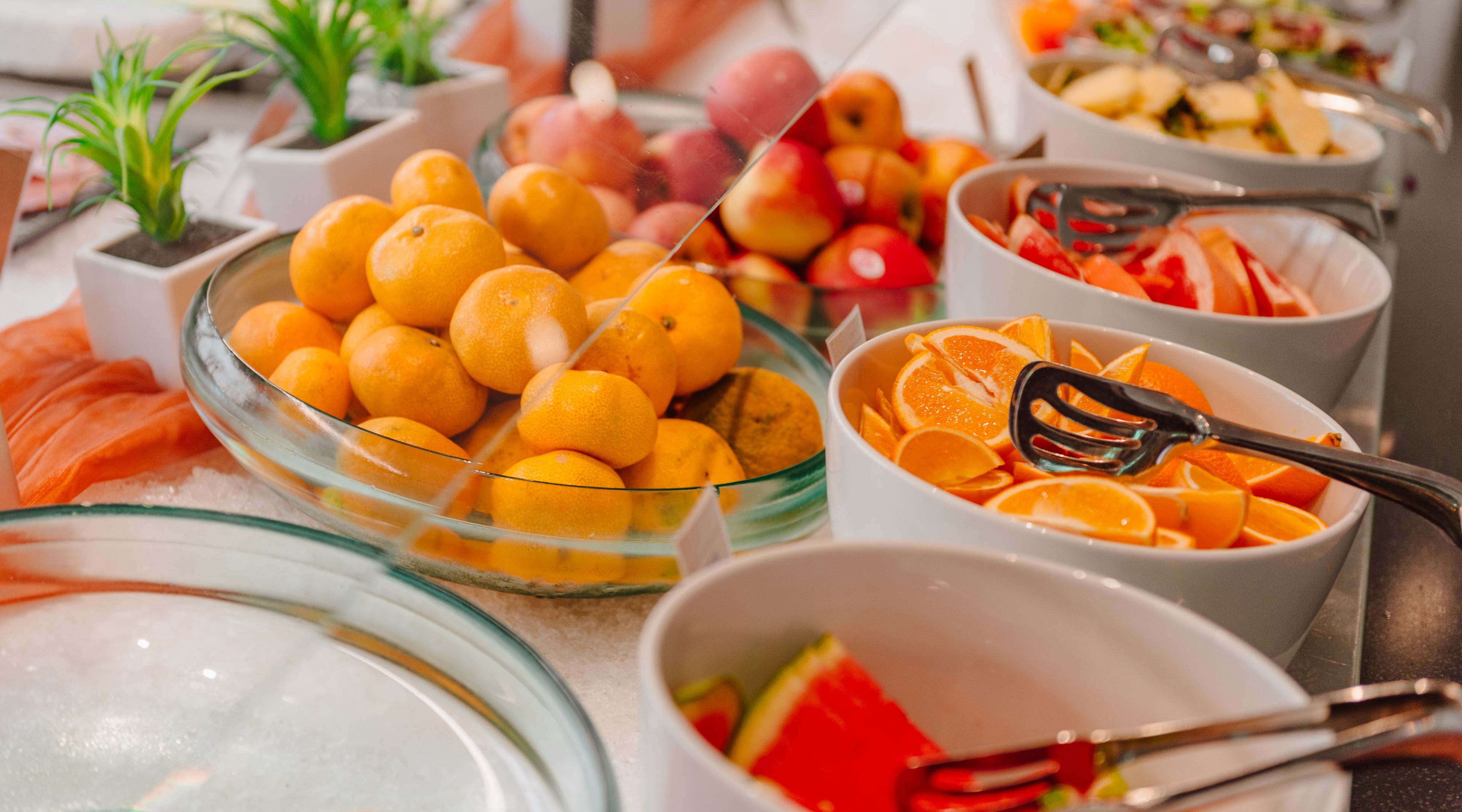 Daily buffet breakfast (EUR 20 per person)