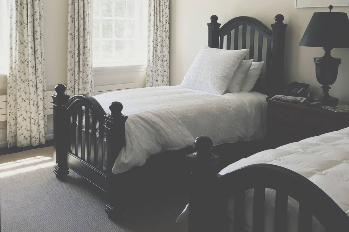 Chambre Deluxe, 2 lits une place, rez-de-chaussée
