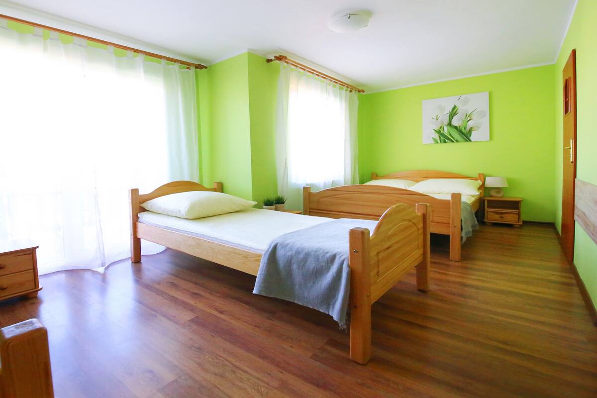 Quadruple Room | Premium bedding, iron/ironing board, free WiFi