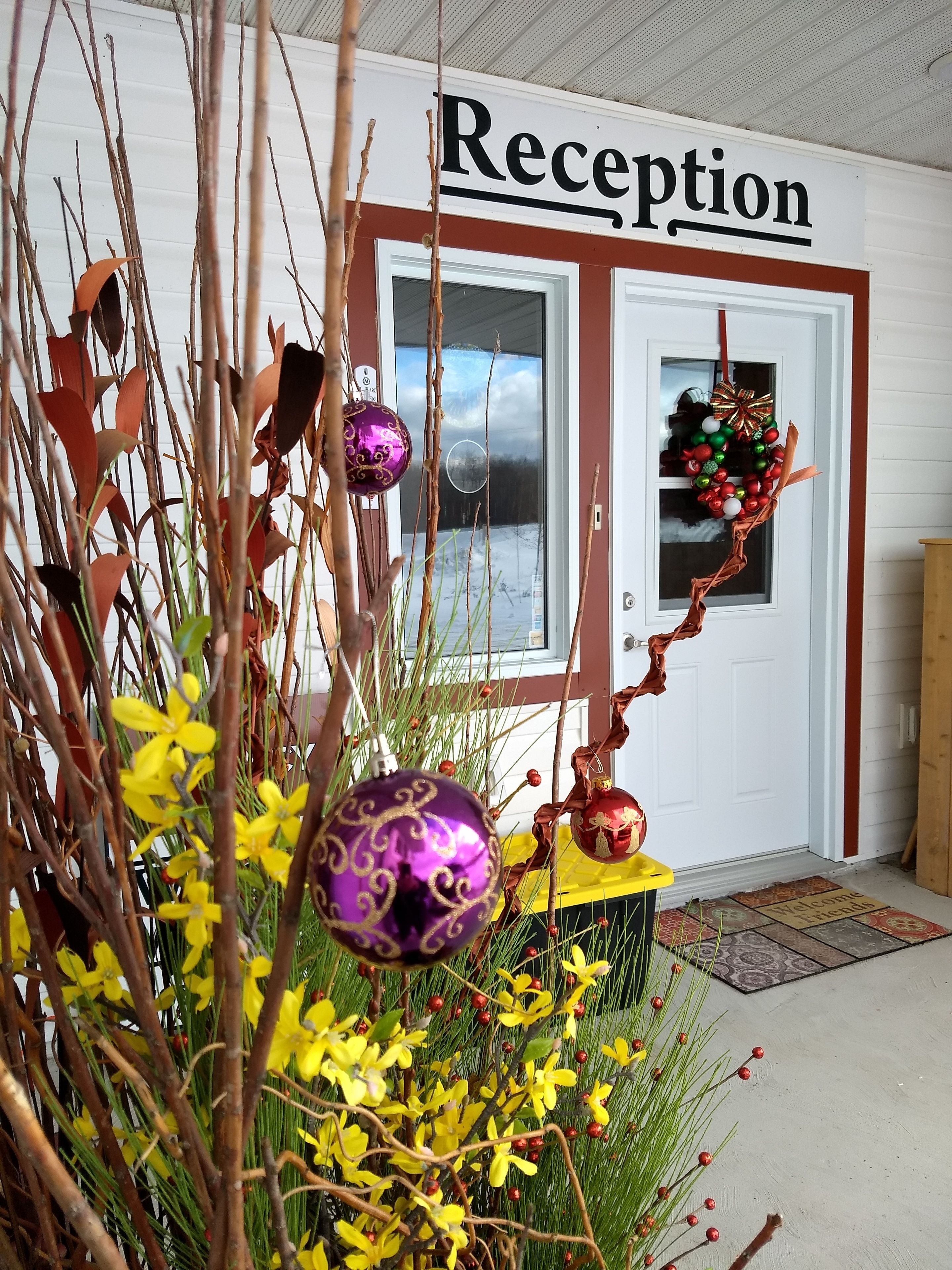 Façade de l’hébergement