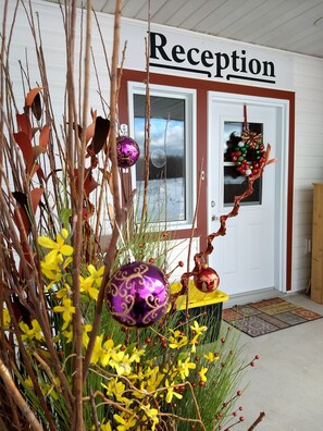 Fachada de la propiedad