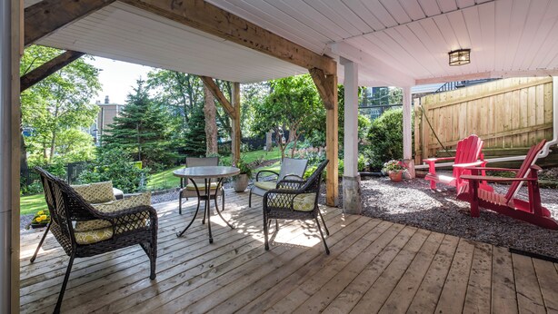 Leilighet, 1 soverom, terrasse, hageområde | Terrasse/patio