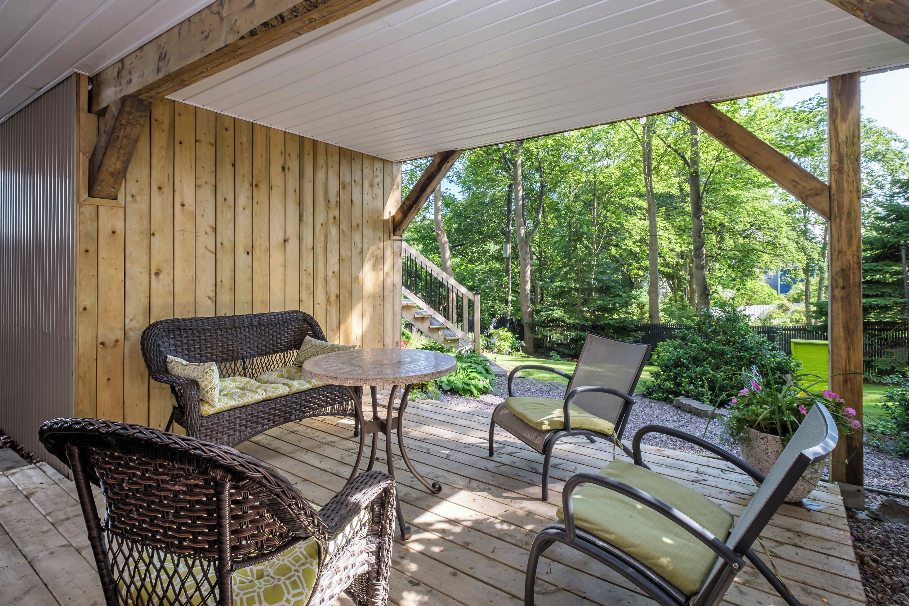 Leilighet, 1 soverom, terrasse, hageområde | Terrasse/patio