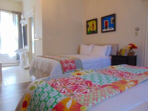 Harbor Grace Room - 2 Queen Beds | Premium bedding, individually decorated, individually furnished - The Elizabeth Manor Guesthouse (St. John's)