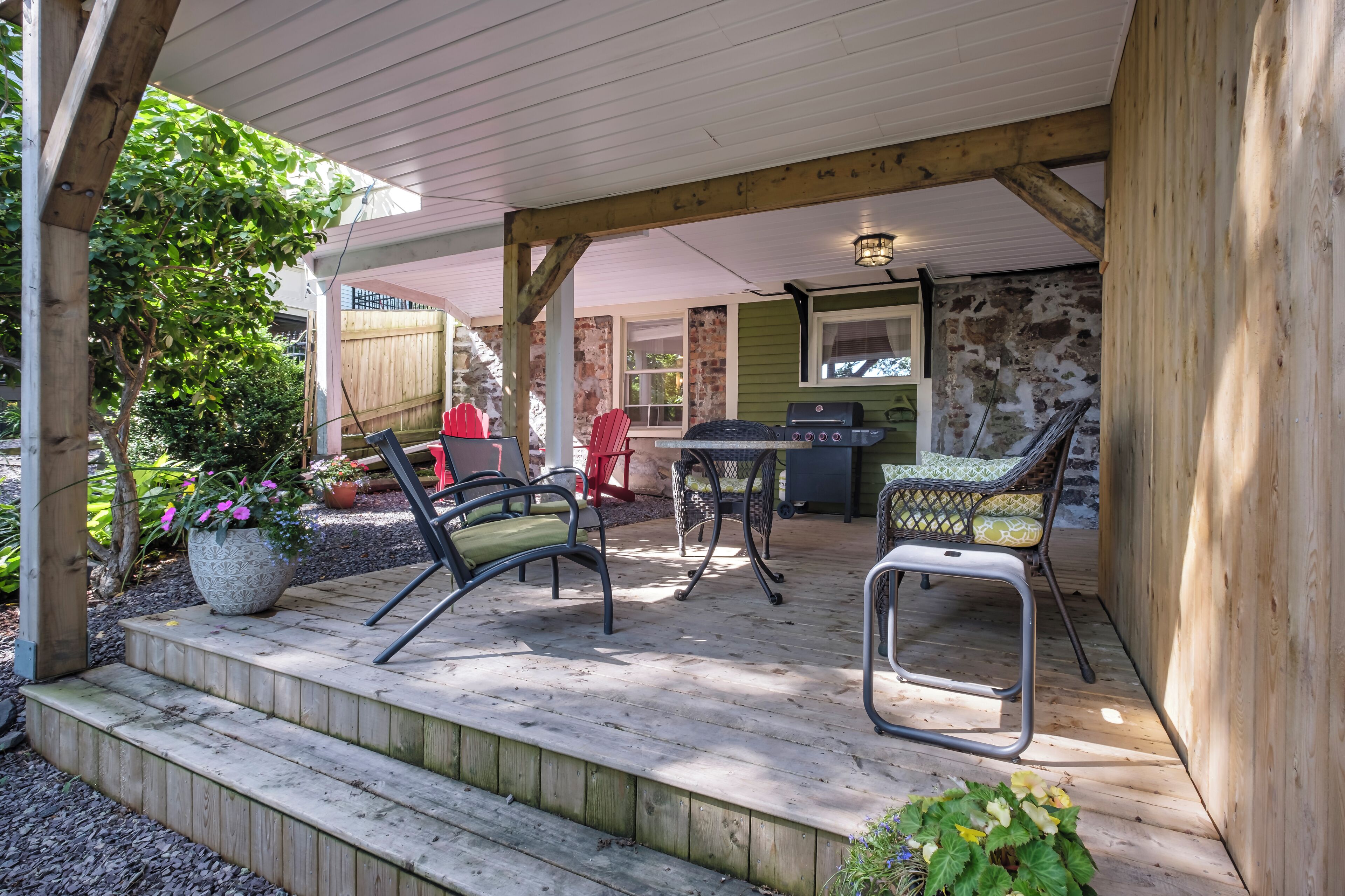 Appartement, 1 chambre, patio, côté jardin | Terrasse/Patio