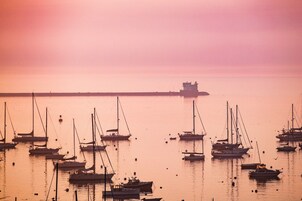 Vista desde la propiedad