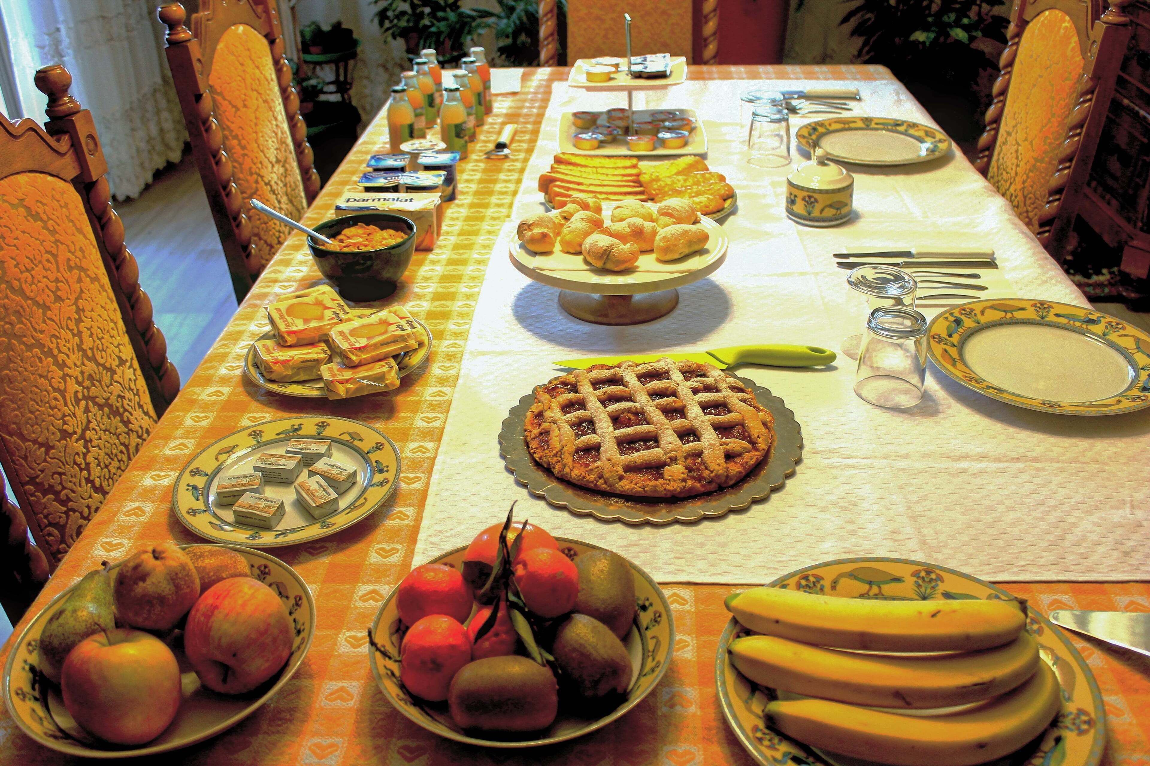 Petit déjeuner continental compris tous les jours