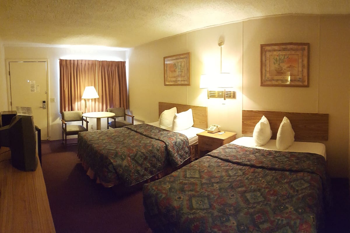 Standard Double Room, 2 Full Beds, Pool Access | 1 bedroom, desk, rollaway beds, free WiFi