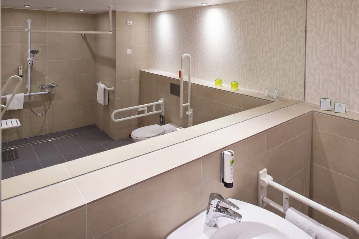 Standard Room, 1 Queen Bed, Accessible | 1 bedroom, hypo-allergenic bedding, in-room safe, desk