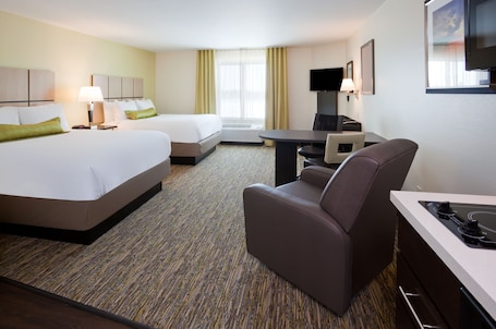 In-room safe, desk, laptop workspace, iron/ironing board