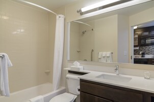 Hair dryer, towels
