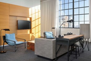 Suite de lujo, 1 cama King size (Loft) | Ropa de cama de alta calidad y edredón 