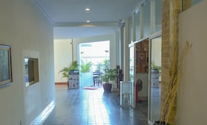 Entrada de la propiedad