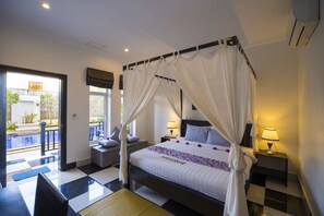 Deluxe Suite, Pool View | View from room - Rithy Rine Angkor Residence (Siem Reap)