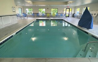 Una piscina techada