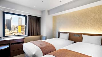 Premium bedding, down duvets, in-room safe, individually decorated