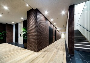 Entrée de l’hébergement