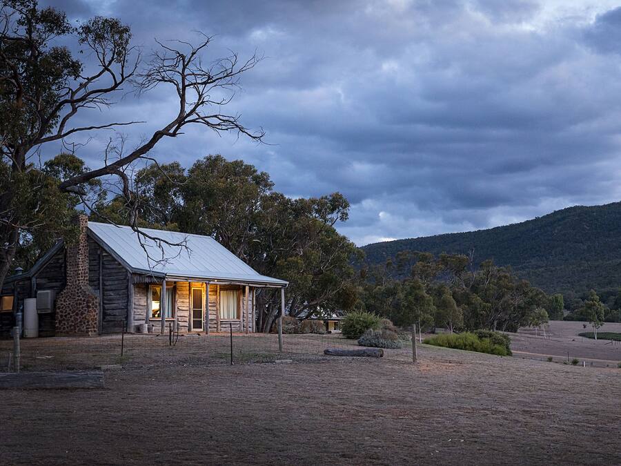 Front of property – evening/night
