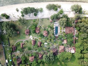 Aerial view - Desa Dunia Beda (Gili Trawangan)