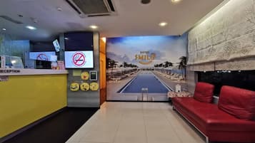 Sala de estar en el lobby