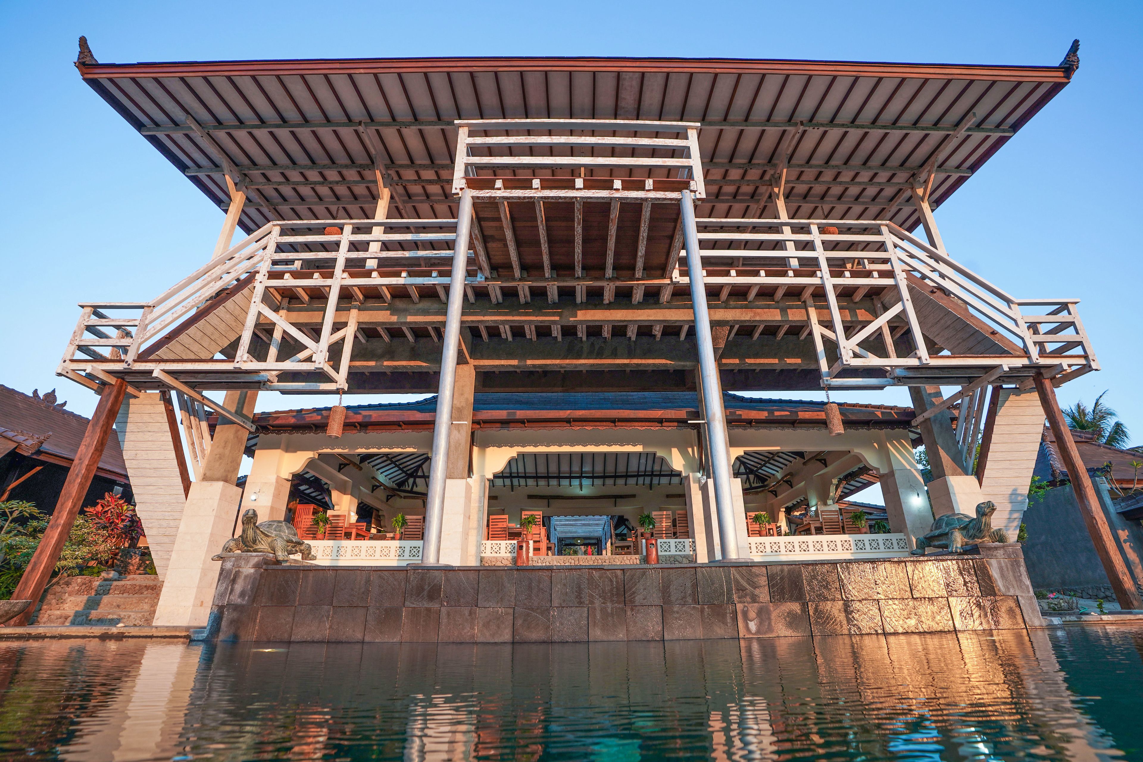 breakfast, lunch, dinner served; indonesian cuisine