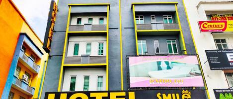 Fassade der Unterkunft