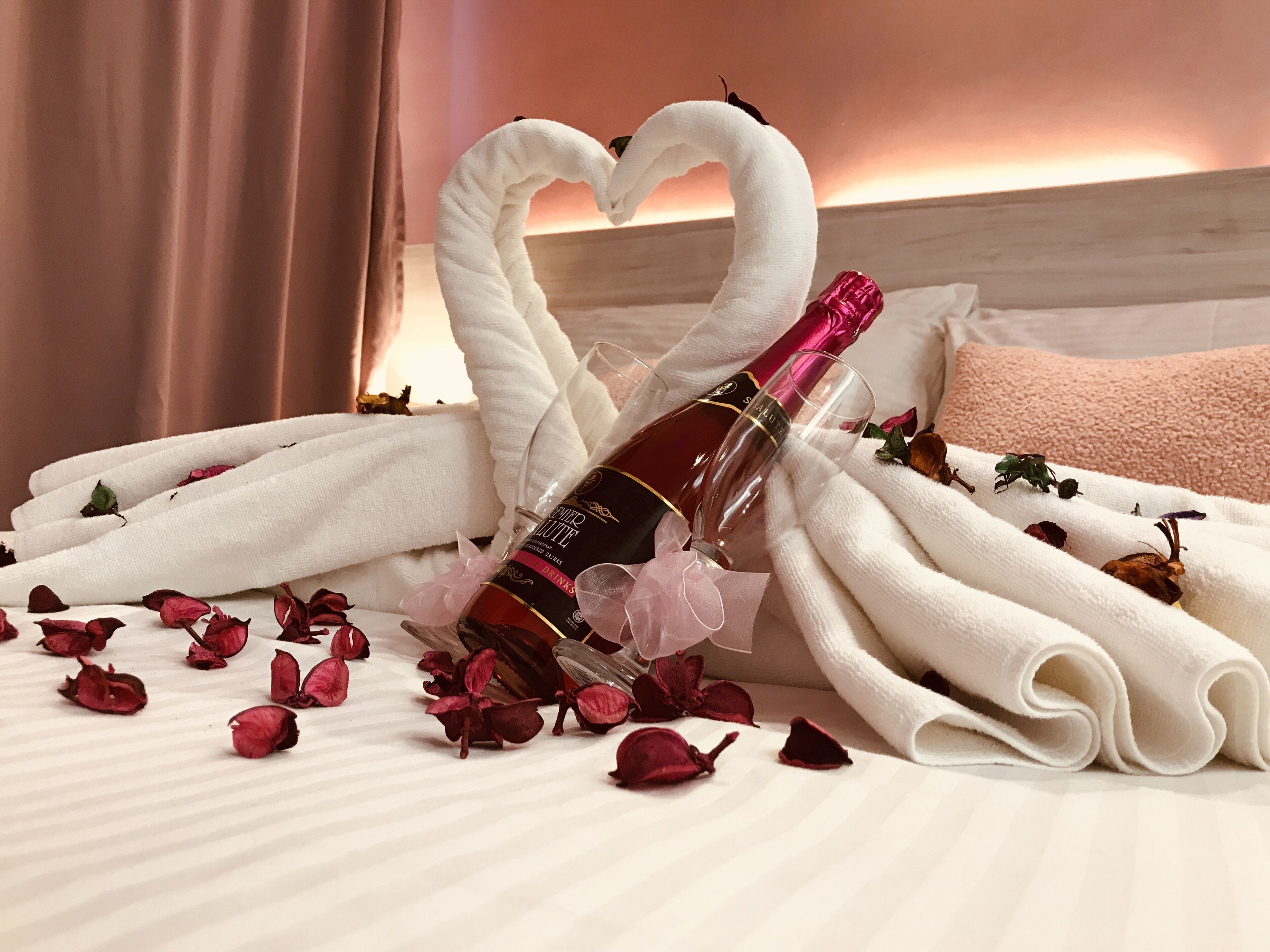 romantic room | individually decorated, desk, laptop workspace, iron/ironing board