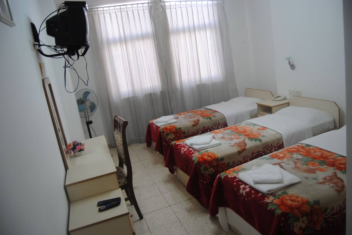 Triple Room | Premium bedding, in-room safe, desk, soundproofing