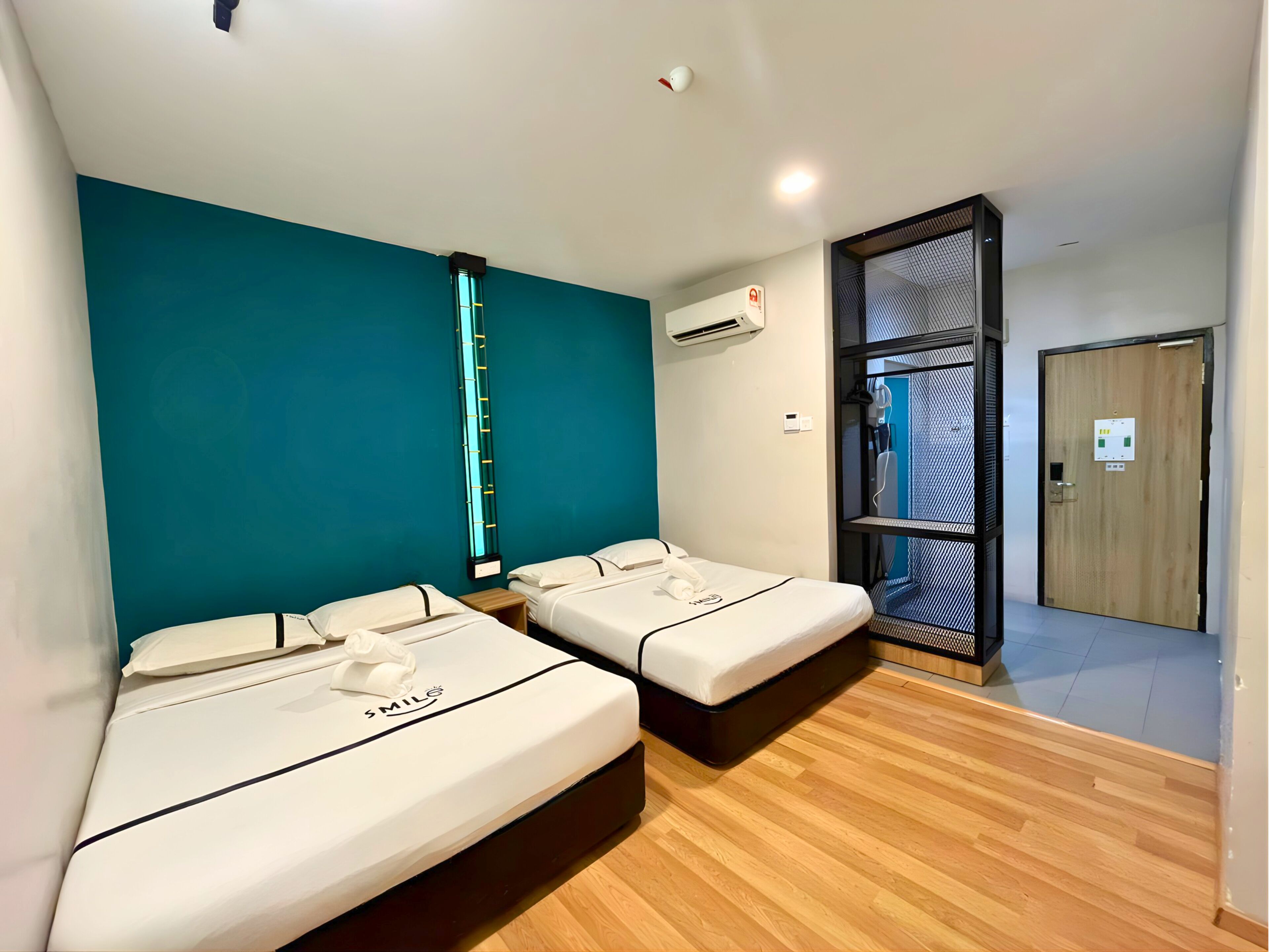 Quadruple Room, 2 Queen Beds | Blackout drapes, iron/ironing board, free WiFi, wheelchair access