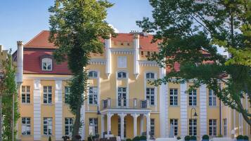 Voorkant van accommodatie