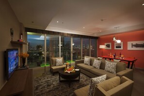 Luxury-Zimmer | Wohnbereich