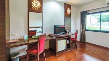 Superior Room | Desk, blackout drapes, free WiFi