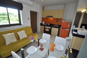 Penthouse Apartment | Spisning på værelset