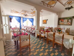 Breakfast, lunch, dinner served; international cuisine  - Hotel Littoral (Aourir)
