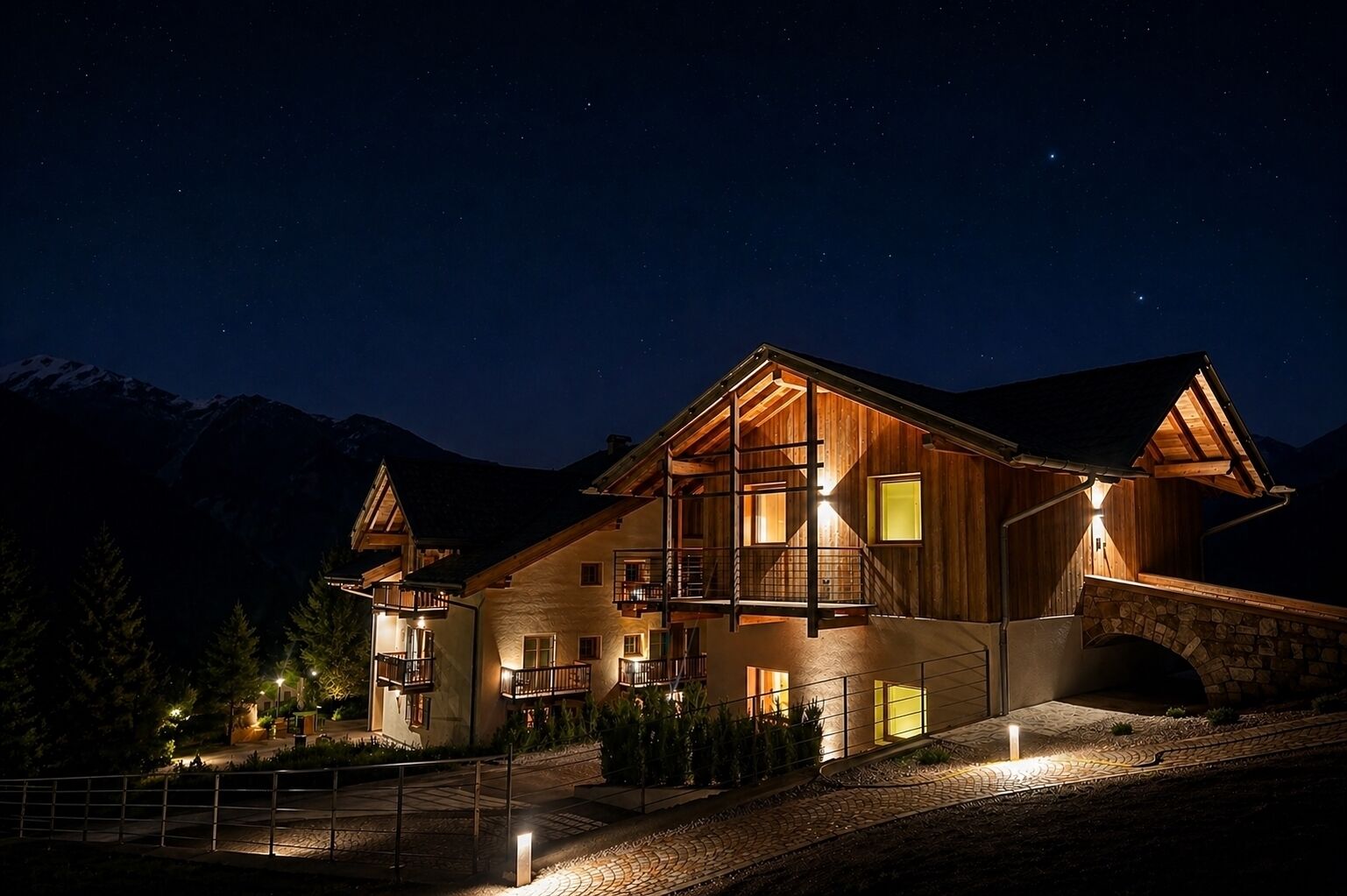 المنشأة من الخارج