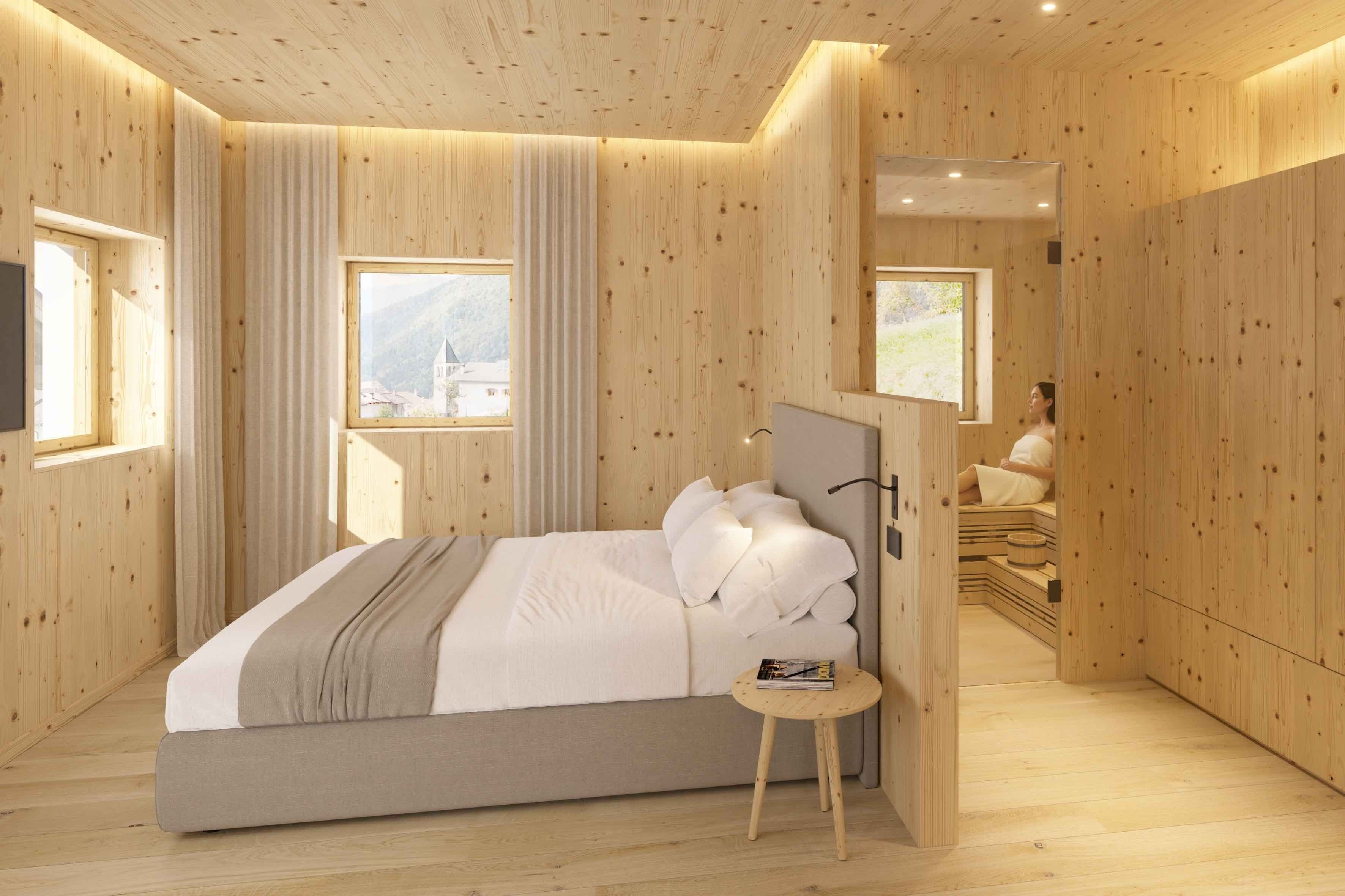 Chalet, sauna | Ropa de cama de alta calidad, edredones de plumas, caja fuerte