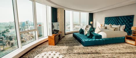 Royal-Suite, 1 King-Bett | 1 Schlafzimmer, hochwertige Bettwaren, Minibar, Zimmersafe