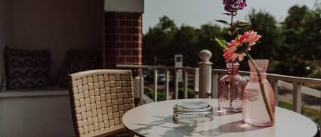 Standard Double Room, 1 King Bed | Terrace/patio